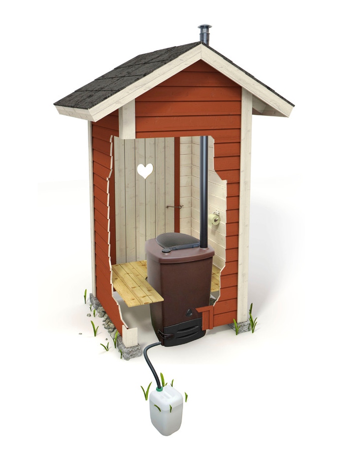 Biolan Komposttoalett eco brun - Bild 2