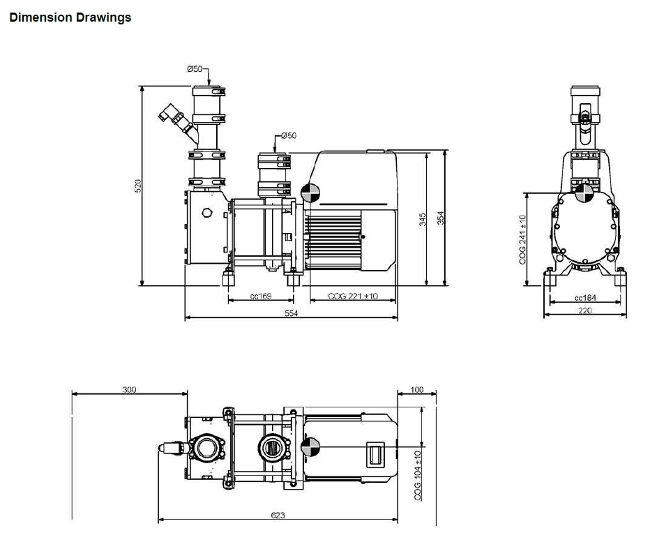 Jets Vacuumarator pump 15MB Flexi Plus 230V - Bild 5