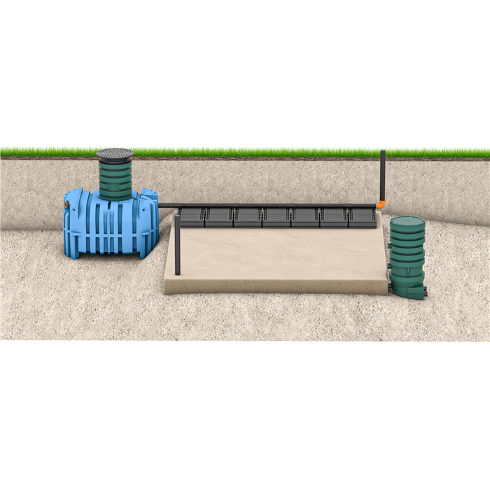 FANN INDRÄN PRO Markbädd WC+BDT 5 Blue - Bild 2