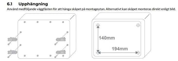 PUMPTEK PT-CP1 Kontrollpanel/automatikskåp - Bild 2