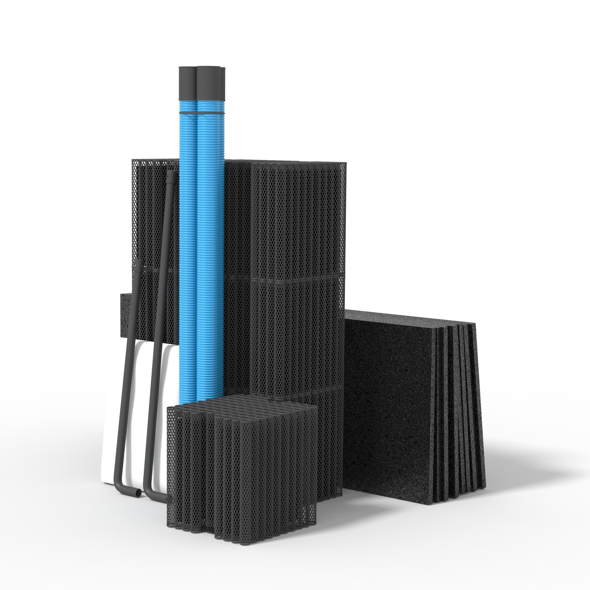 Baga Effektiv 9m³ paket biomoduler 7-10 hushåll - Bild 6