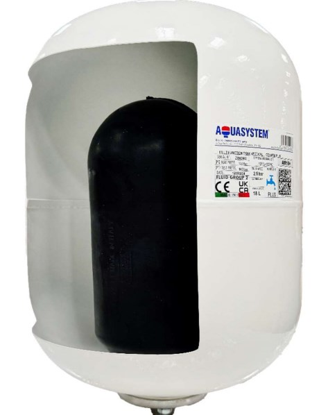 Aquasystem AVR100+ Hydropress tank 100 l UTFÖRSÄLJNING - Bild 5