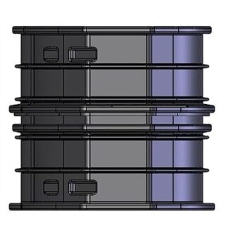 FÖRLÄNGNINGSHALS 1000 MM BAGA oljeavskiljare