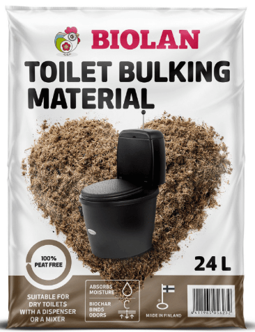 Biolan strömaterial för torrtoaletter 24 liter