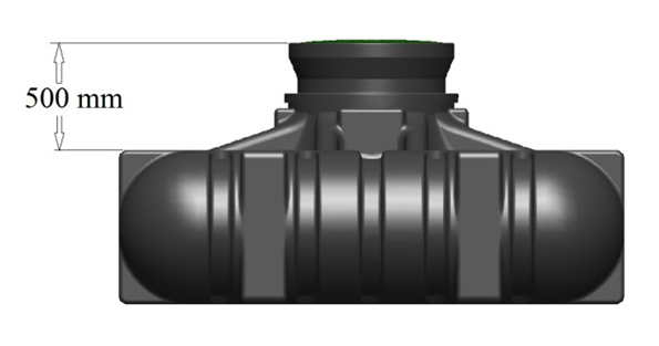CPX förhöjningshals 250 mm - Bild 2