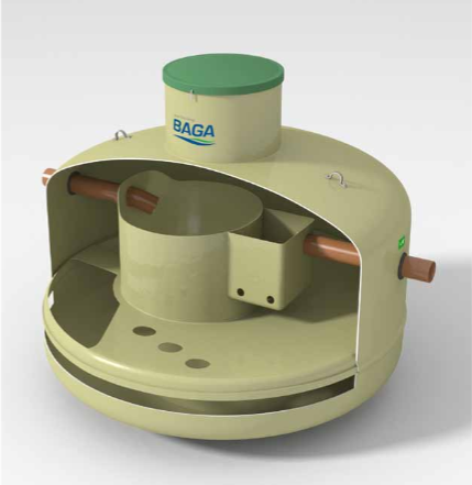 Baga Effektiv 2,2m³ paket biomoduler 16m2 - Bild 2