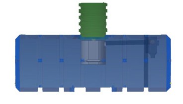 Fann Slamavskiljare SA 2006ce inkl Pump-in-Tank - Bild 2