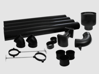 Separett ventilation kit Nova black