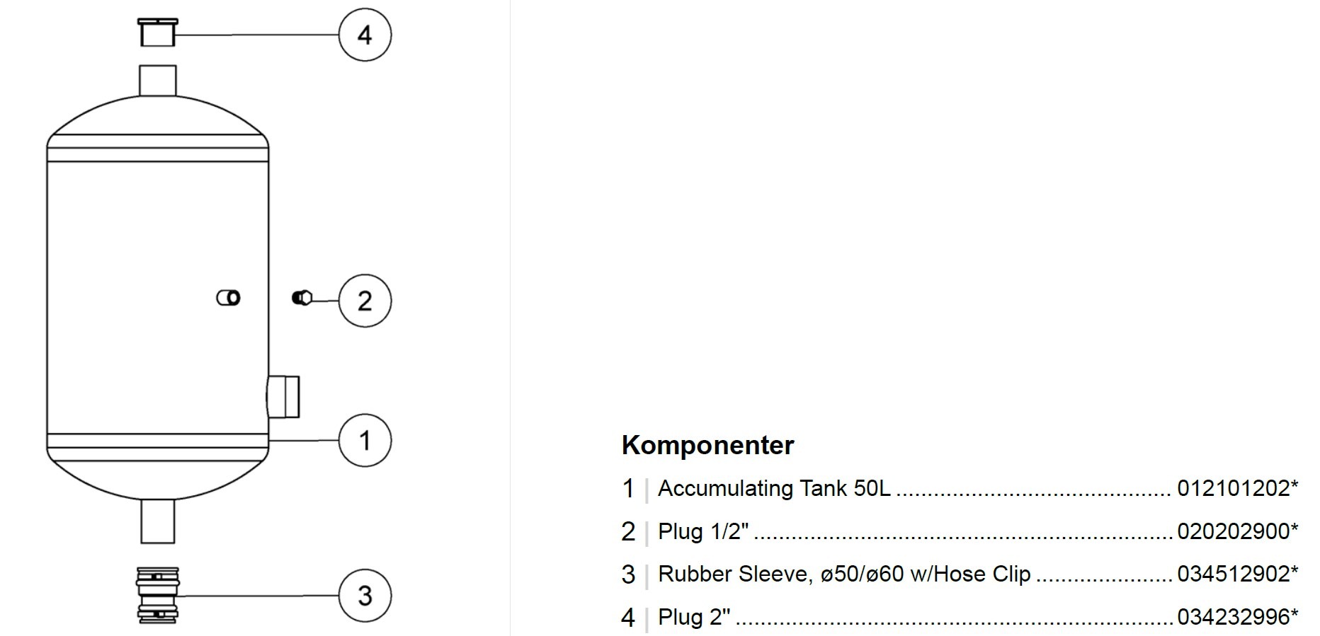 Jets ackumuleringstank 50L - Bild 3