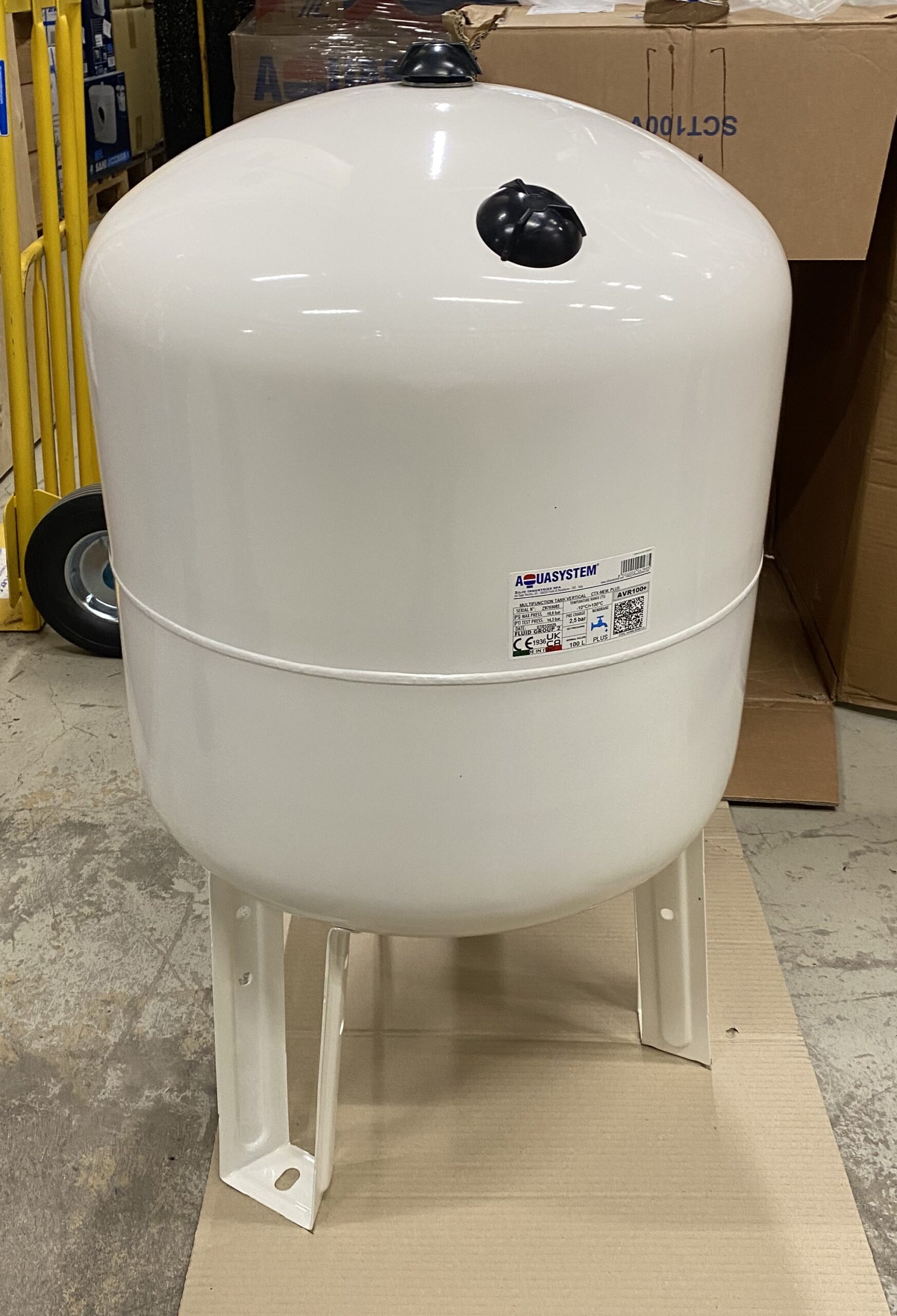 Aquasystem AVR100+ Hydropress tank 100 l UTFÖRSÄLJNING - Bild 2