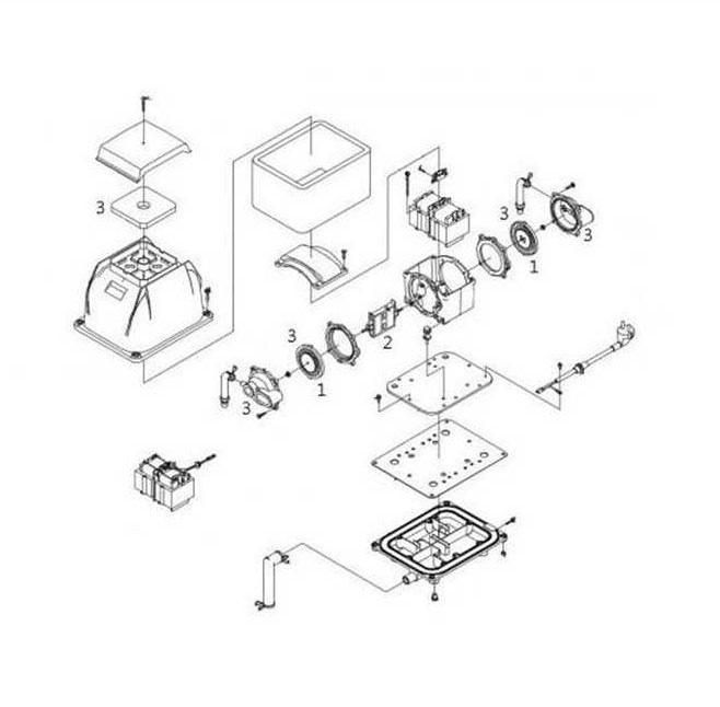 Baga luftpump JDK-S-80 - Bild 2