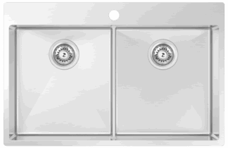 Diskho Decosteel Combo slim Tapwing 3636 rostfri