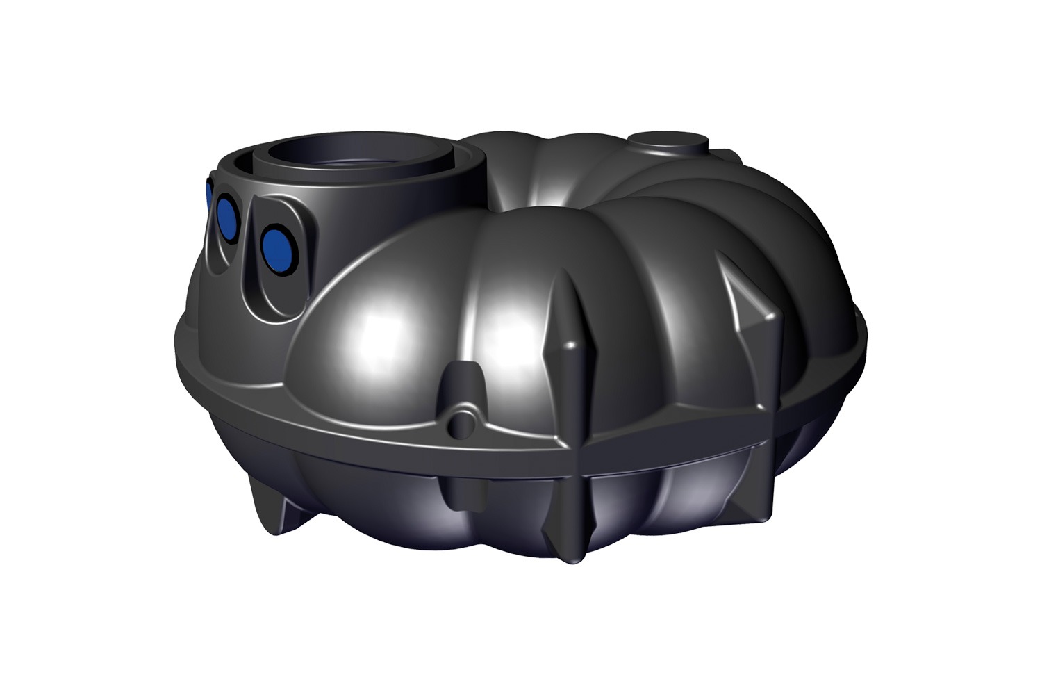 NEO slamavskiljare 3000L med biomodulpaket 18m2 - Bild 3